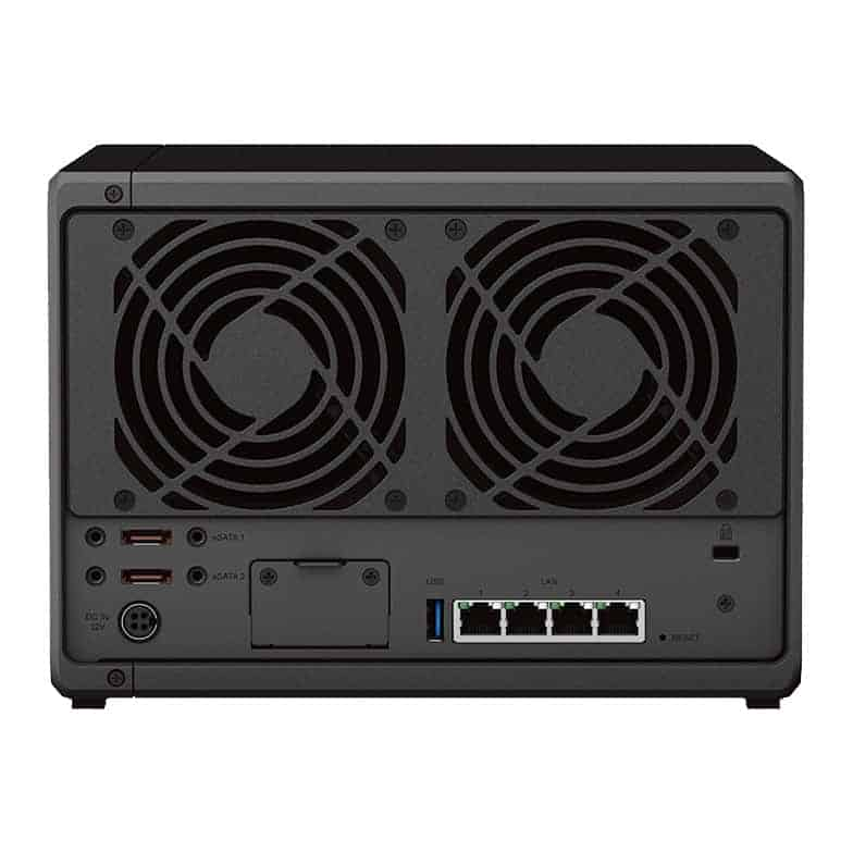 (image for) Synology 5 Bay DS1522+ Desktop NAS Unit with 2 M.2 Slots + 5x 4TB Synology HAT3300 HDD